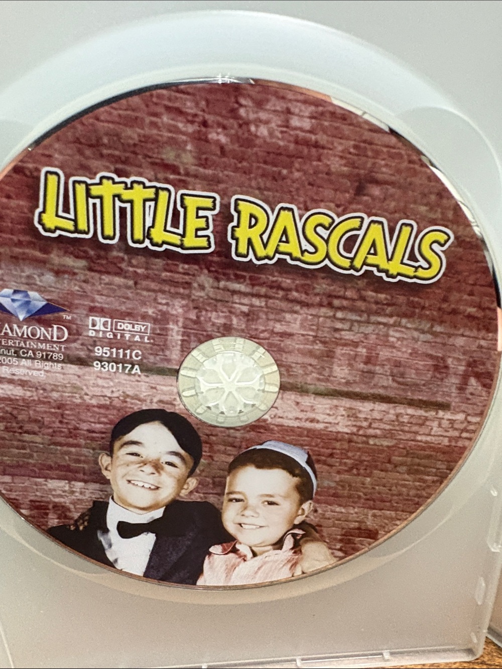 Kids DVD - set of 2 DVDs Little Rascals